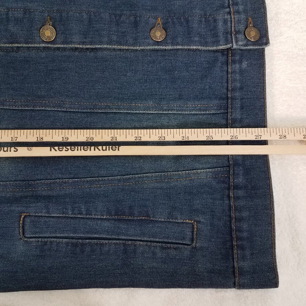 NEW Alliance Men's XL Cotton Denim Jacket in Cowboy Blue NWT - Picture 10 of 10
